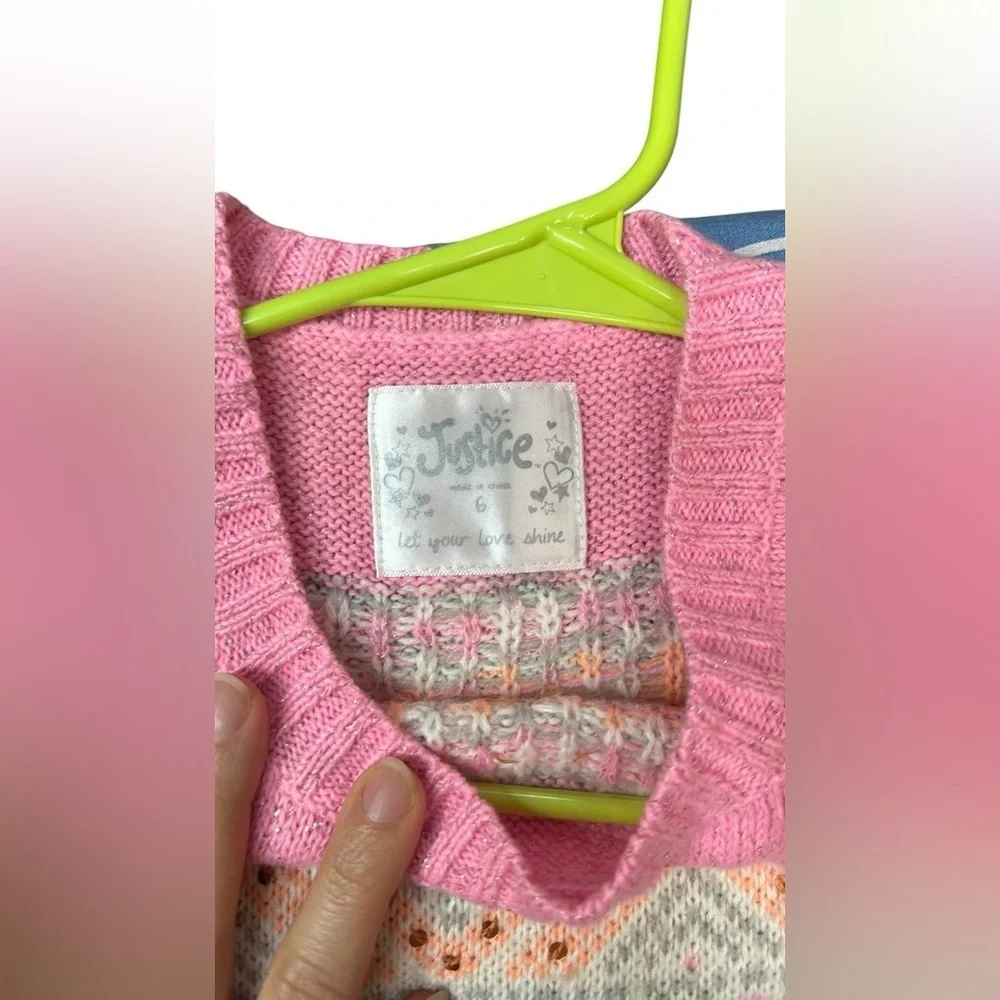 Justice. Pink Ruffled Tiered Casual Dress